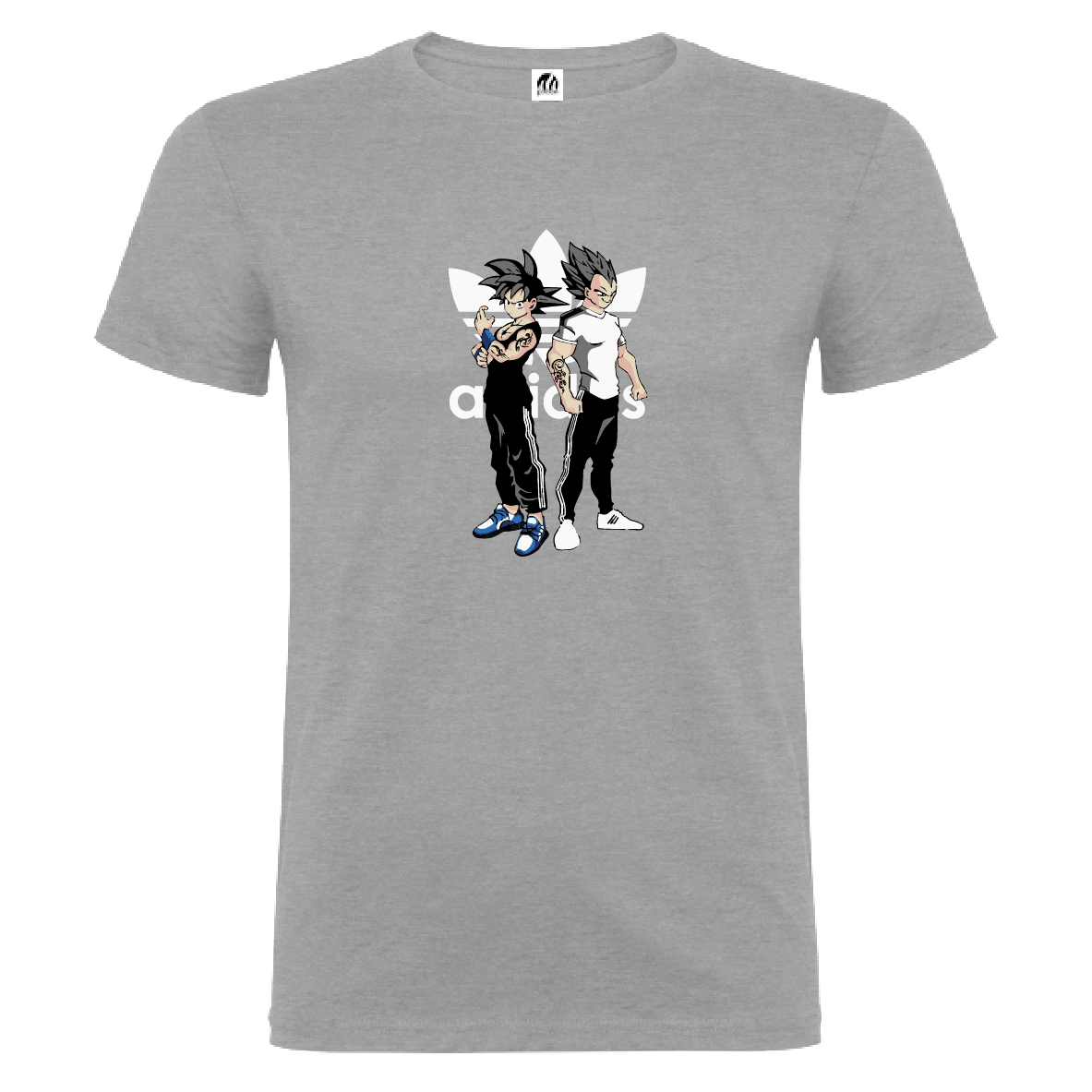 Camiseta Manga Corta Hombre Personalizada "Goku Adas"