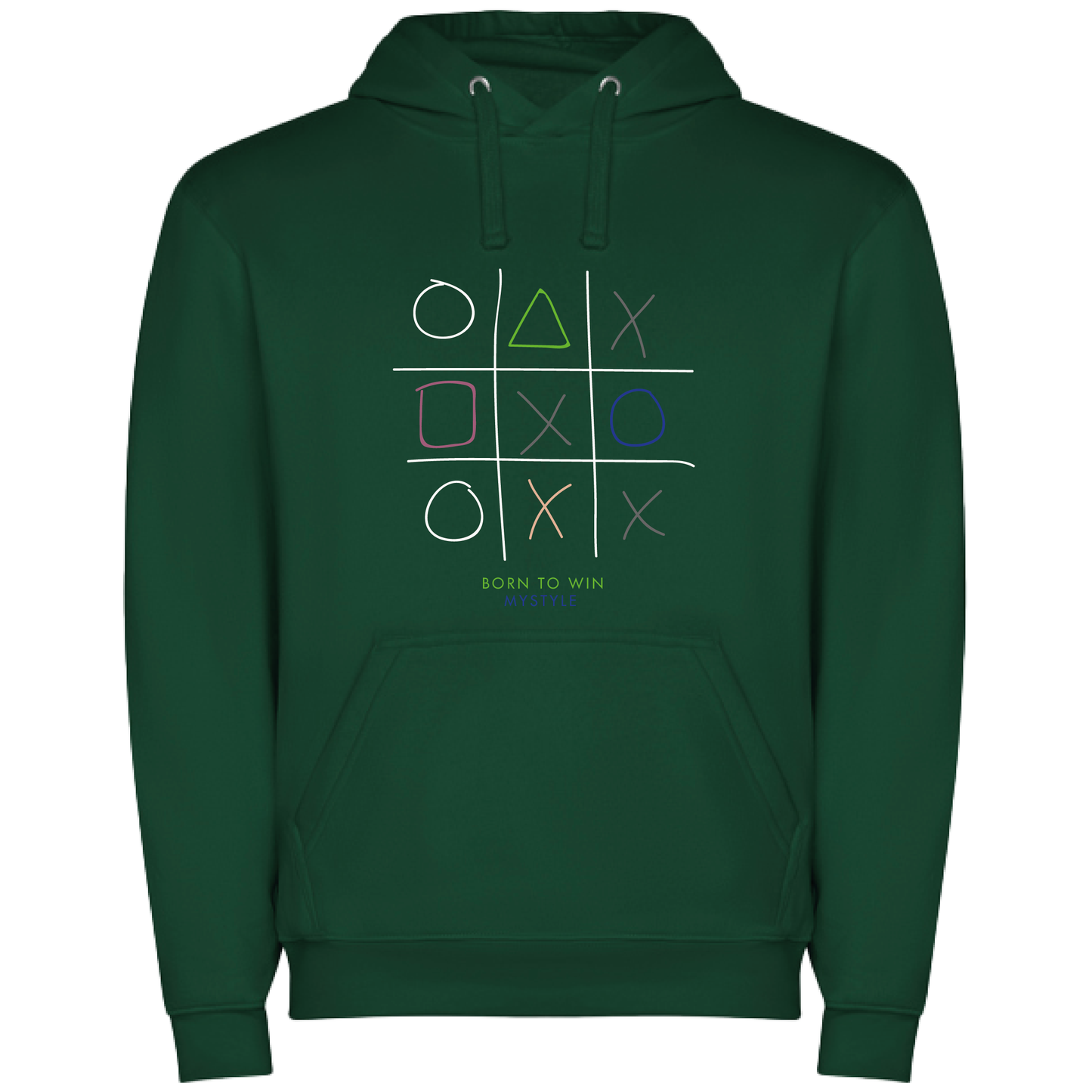 Sudadera Hombre Personalizada "Born to Win"