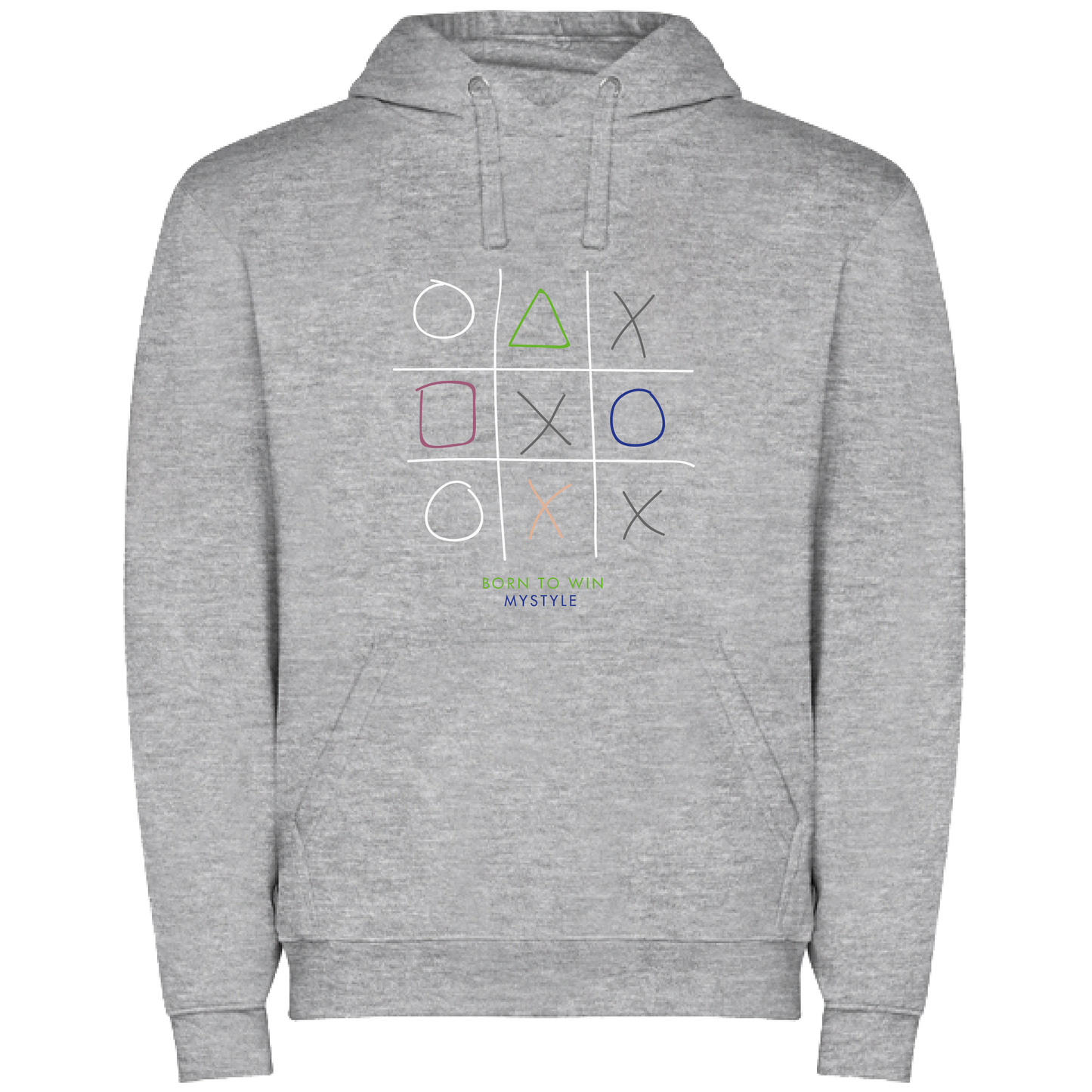 Sudadera Hombre Personalizada "Born to Win"