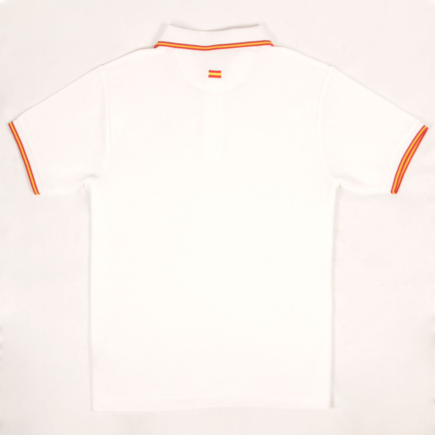Polo hombre manga corta NATION Blanco