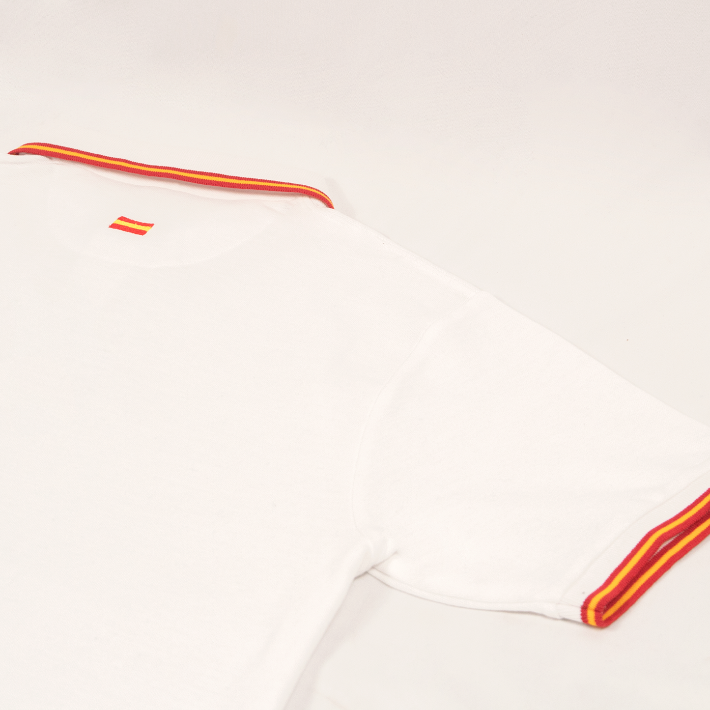 Polo hombre manga corta NATION Blanco