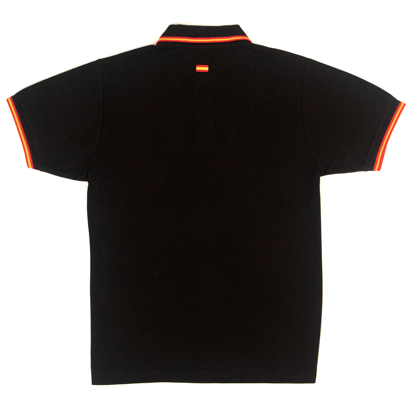 Polo hombre manga corta NATION Negro