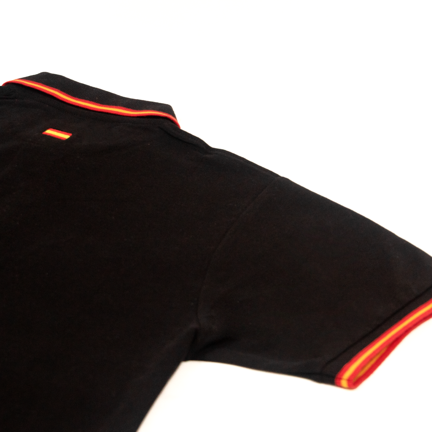 Polo hombre manga corta NATION Negro