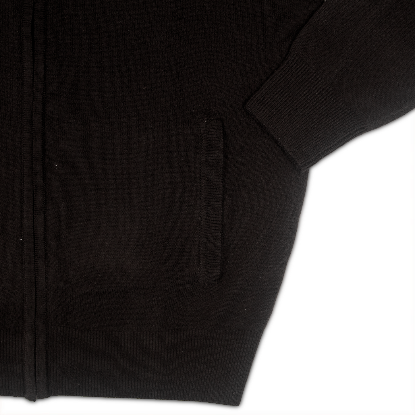Chaqueta Hombre de Punto Negra