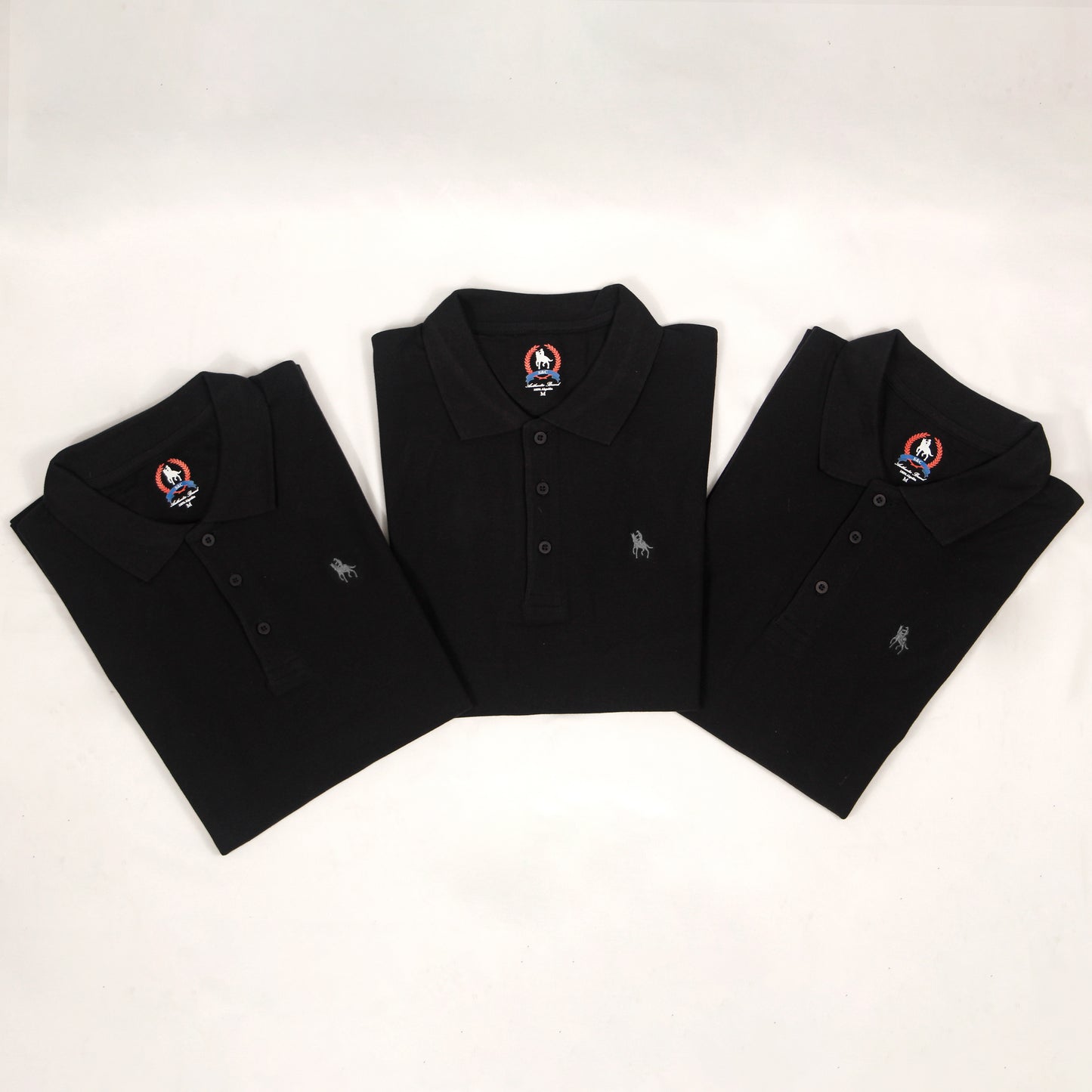 PACK polos negro