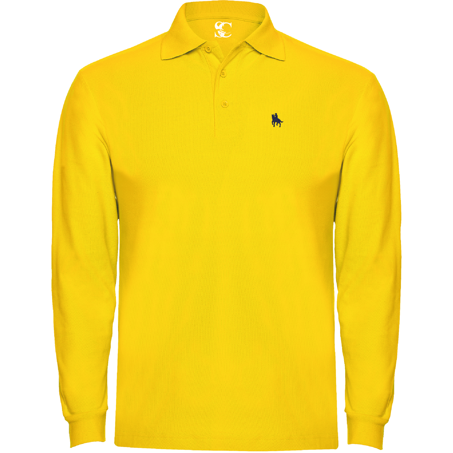 Polo manga larga Amarillo