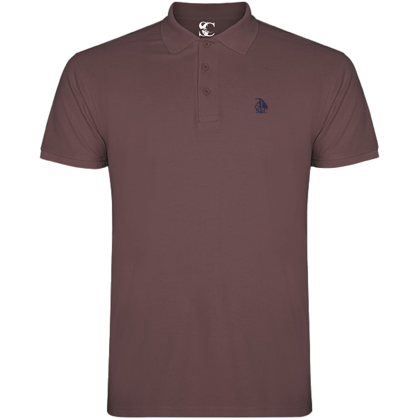 Polo manga corta Rojo Pálido