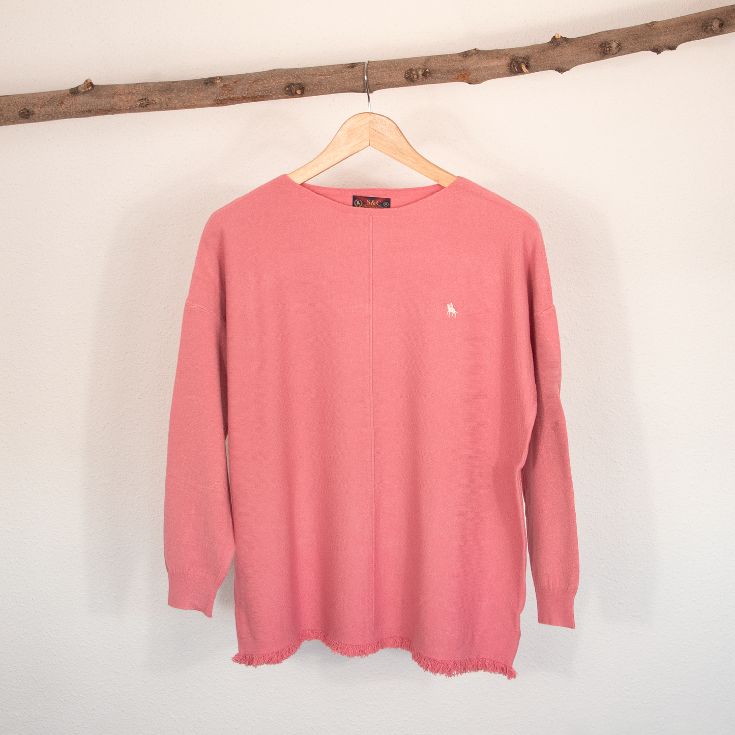 Jersey de Mujer Oversize Rosa