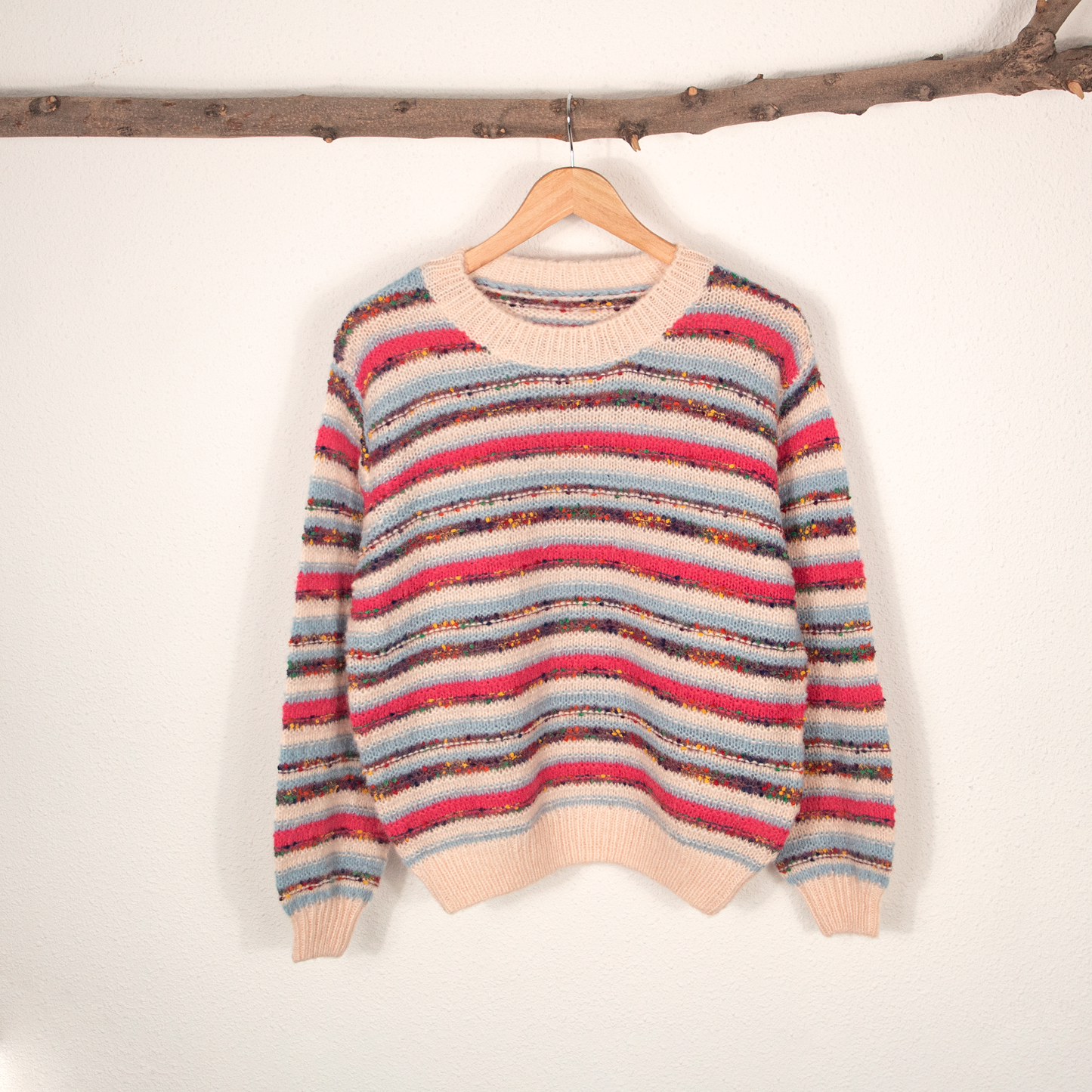 Jersey de Mujer de Rayas Multicolor
