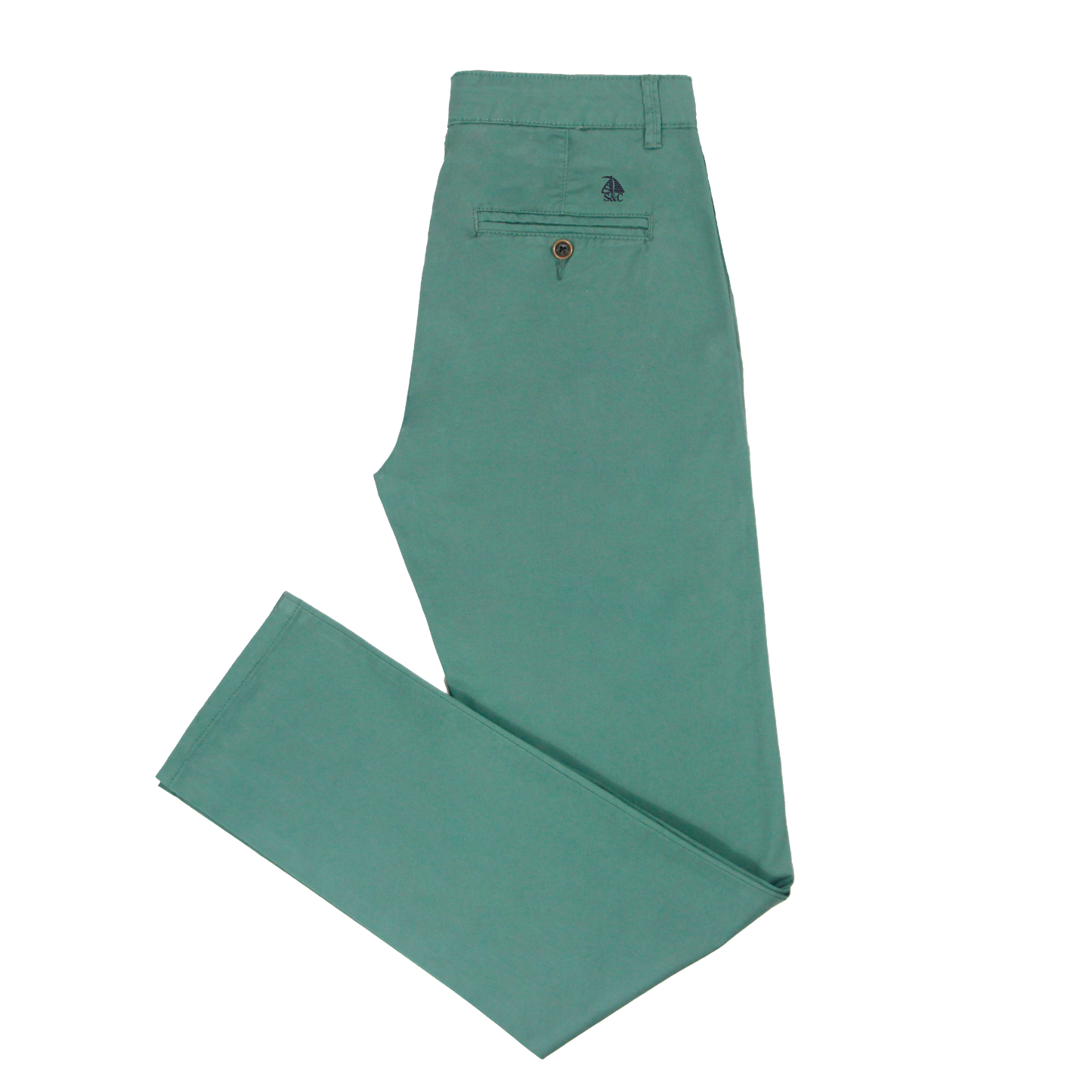 Pantalón chino Verde Mar