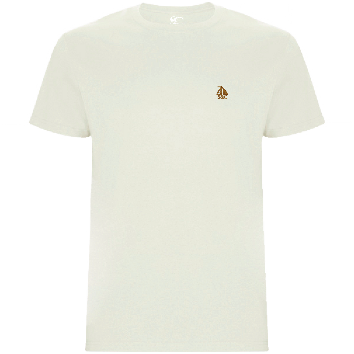 Camiseta Blanco vintage manga corta