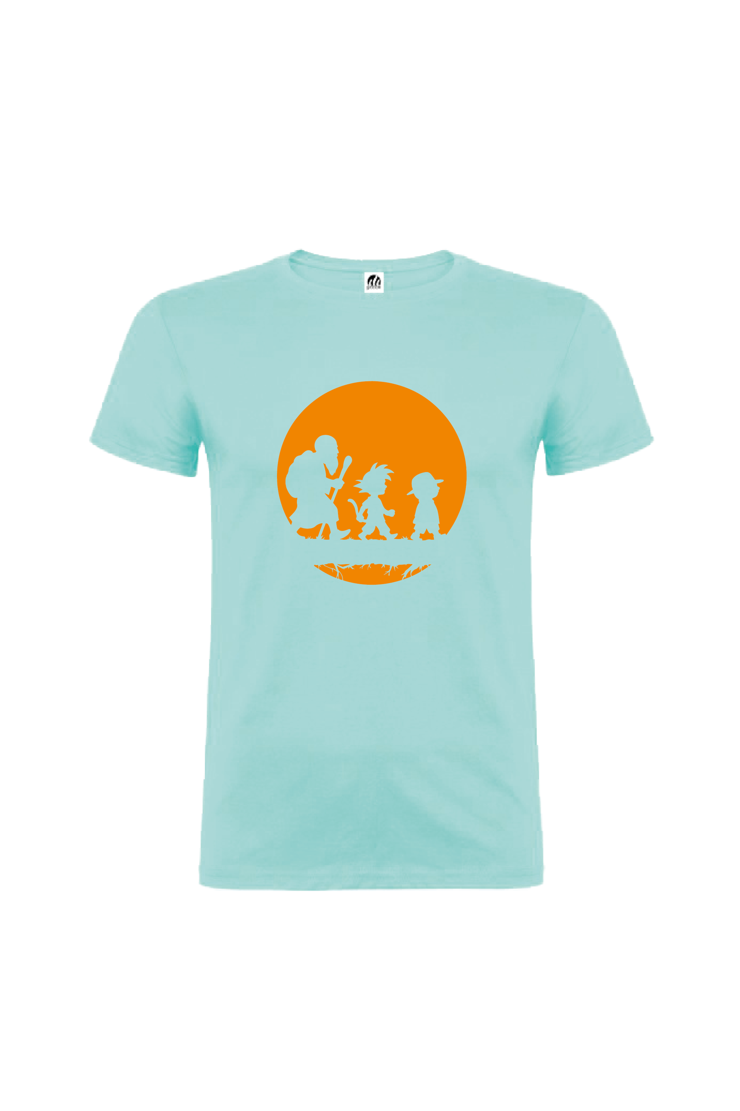 Camiseta Manga Corta Hombre Personalizada "Goku Sunset"