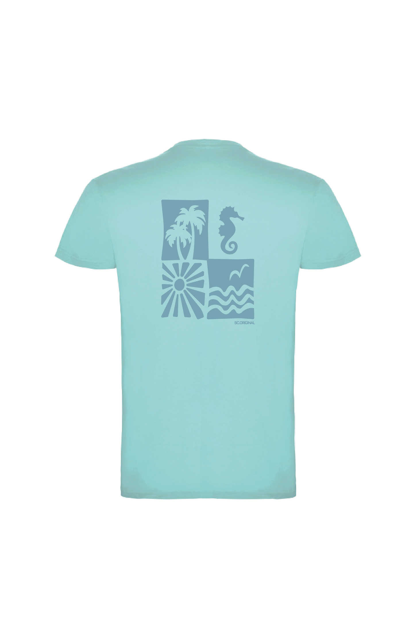 Camiseta Manga Corta Hombre Personalizada "Summer"