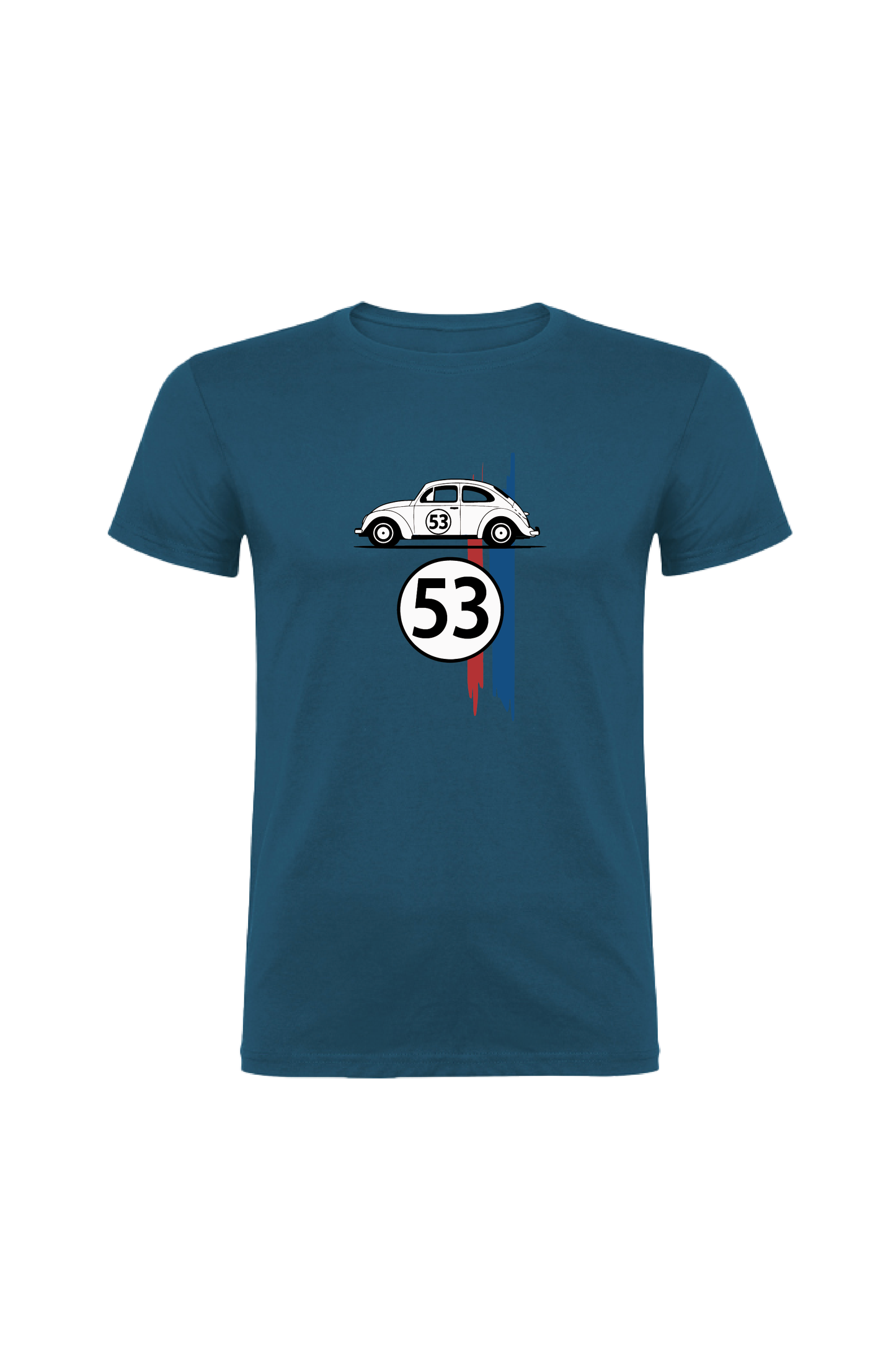 Camiseta Manga Corta Hombre Personalizada "53"