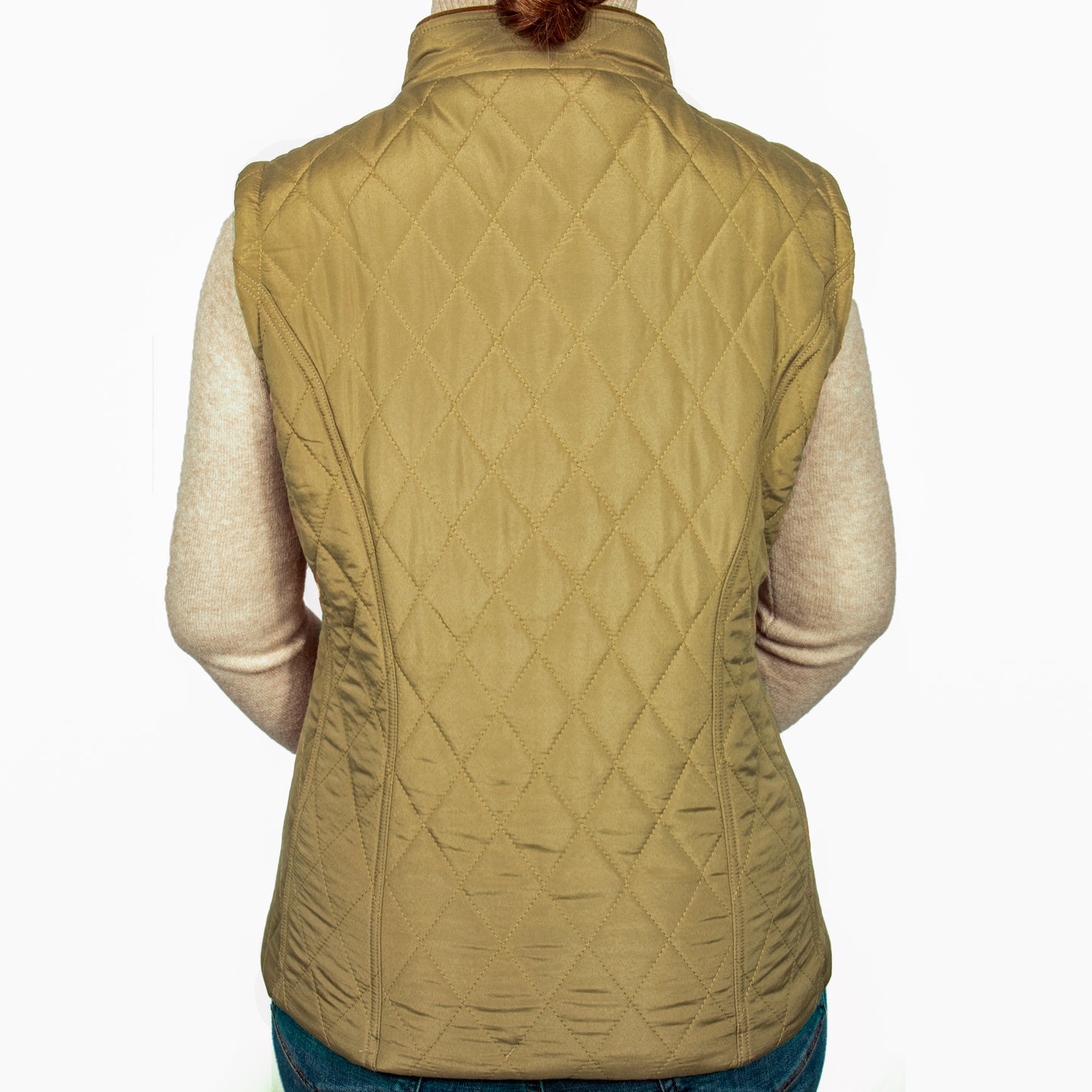 Chaleco modelo Alba Beige