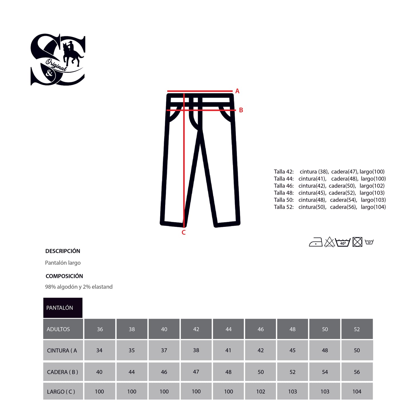 Pantalón Vaquero oscuro