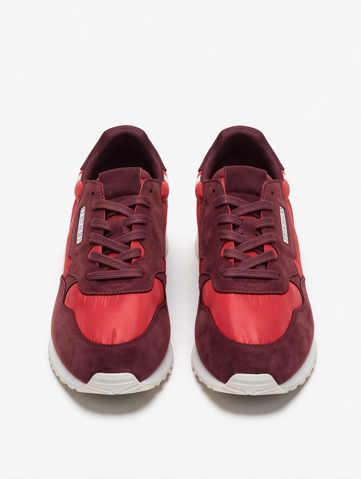 Zapatillas casual mujer Rojo Granate