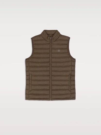 Chaleco BOSTON columbia acolchado ligero café