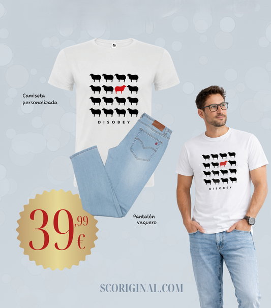 Conjunto 3 camiseta y pantalón