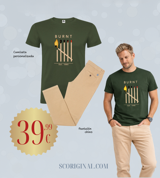 Conjunto 4 camiseta y pantalón