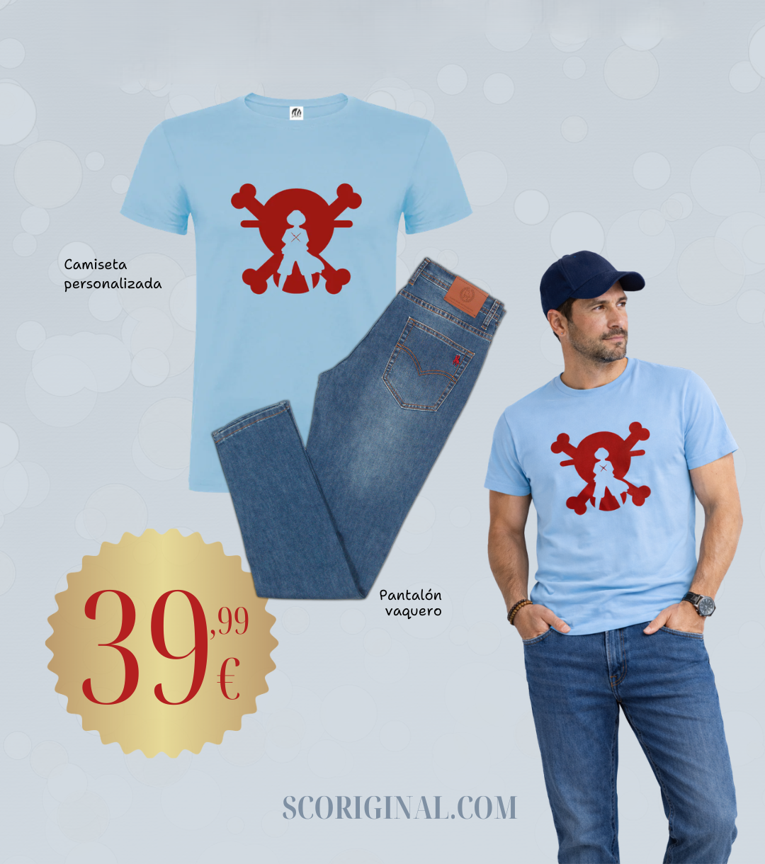 Conjunto 5 camiseta y pantalón