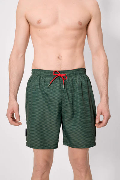 Bañador estampado étnico verde Ysabel Mora