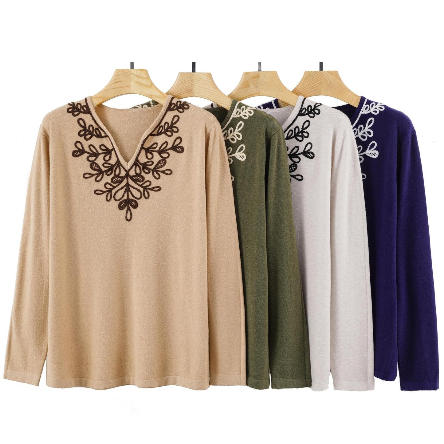 Jersey pico con bordado