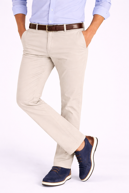 Pantalón chino modelo "Docke" beige