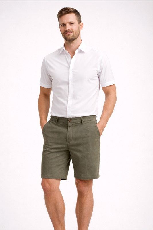 Bermuda Micro Punto Kaki