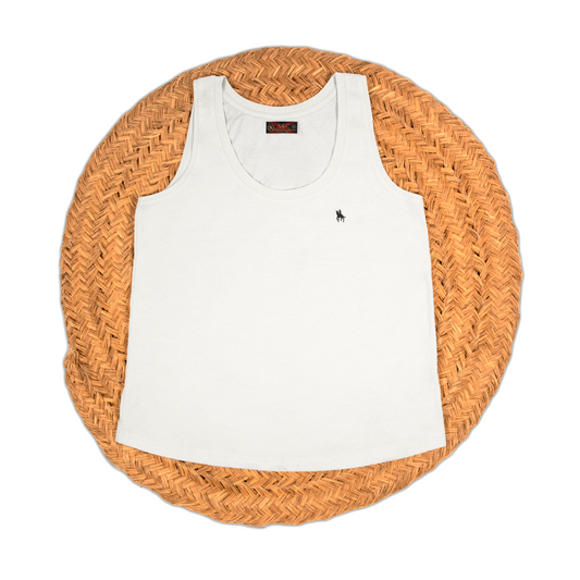 Camiseta de tirantes blanca