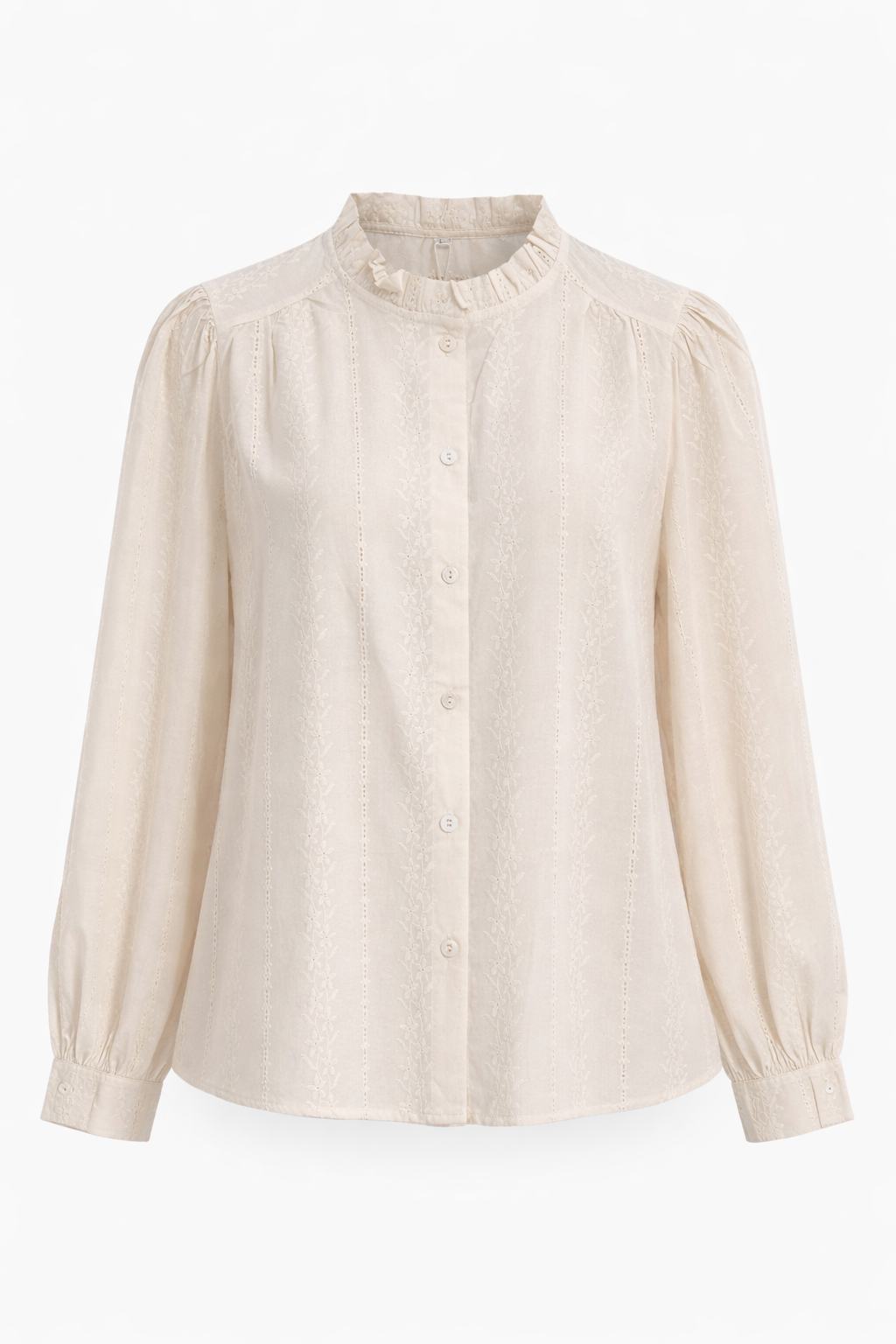 Blusa beige con textura
