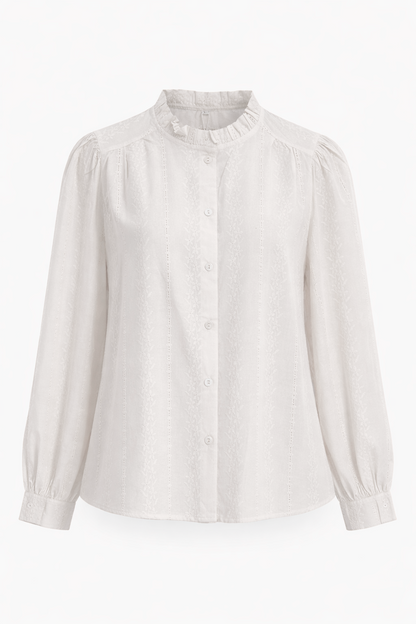 Blusa beige con textura