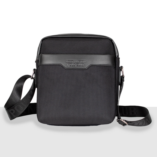 Bandolera hombre negro