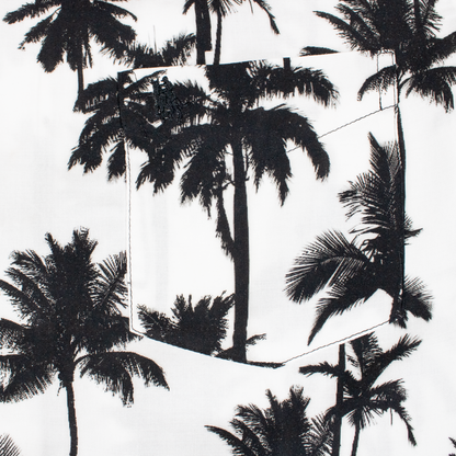 Camisa estampado palmeras