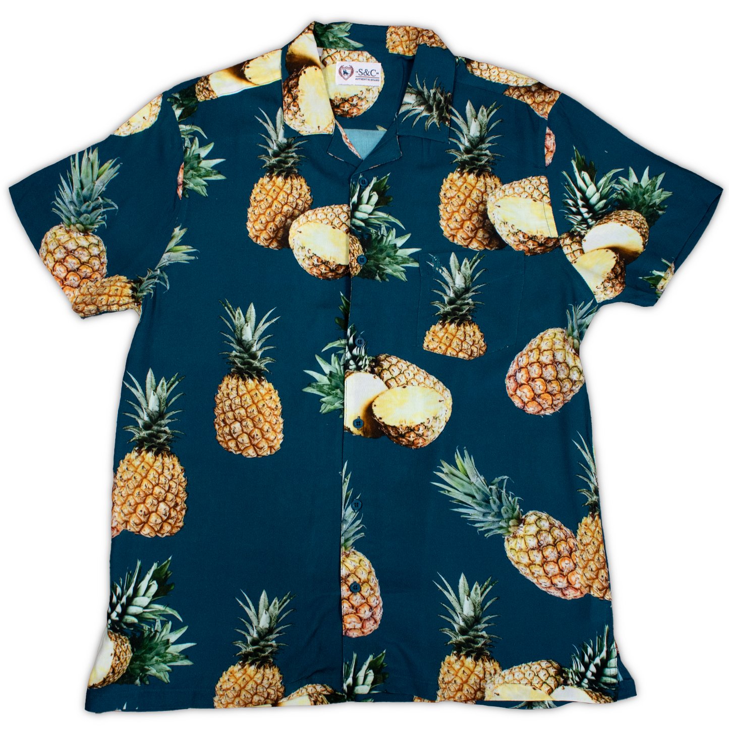 Camisa estampado piñas