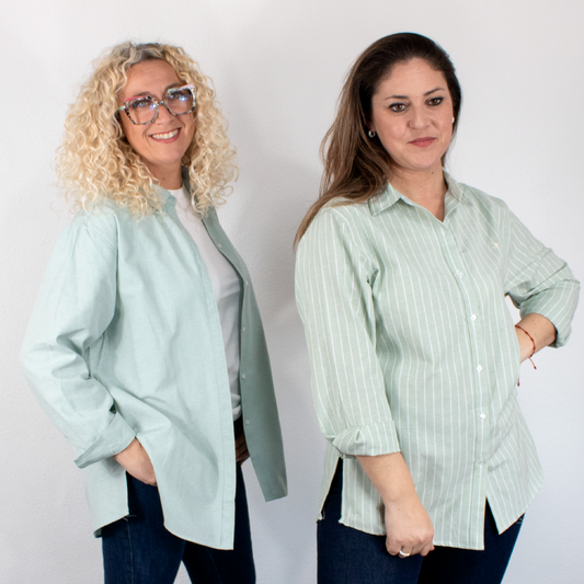 Camisa oversize de mujer Verde