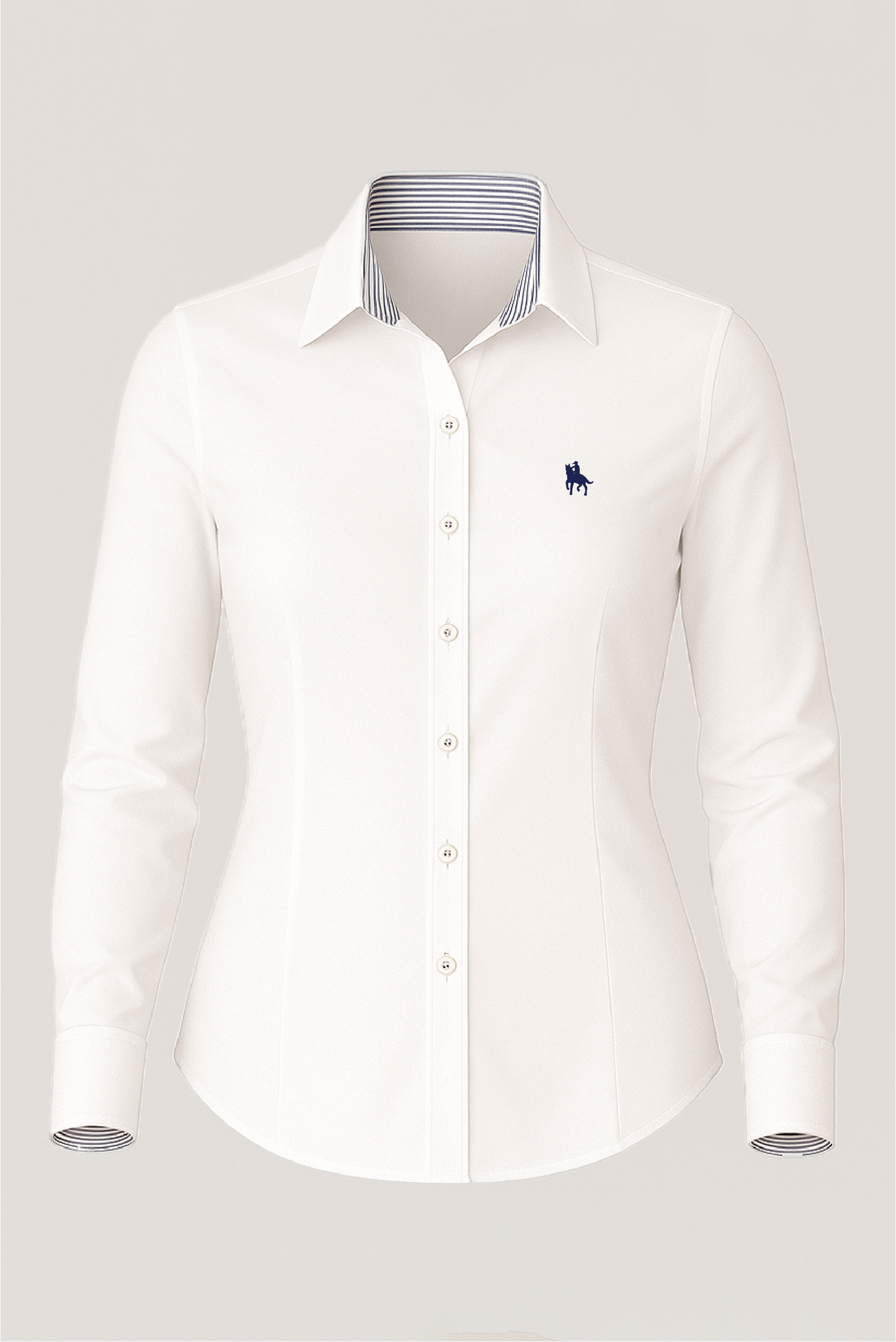 Camisa mujer lisa blanca