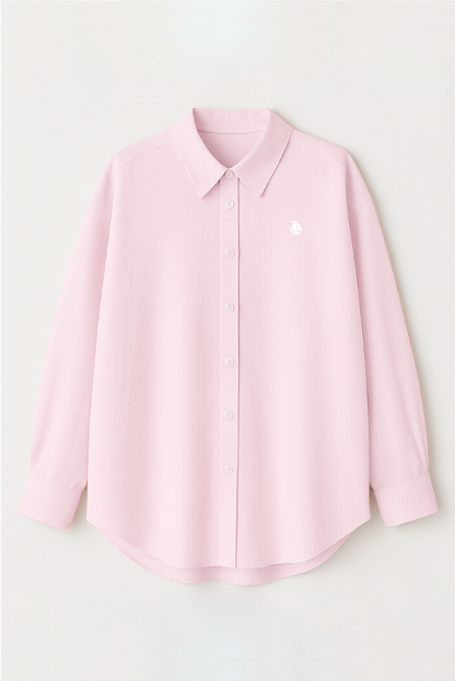 Camisa oversize de mujer Rosa