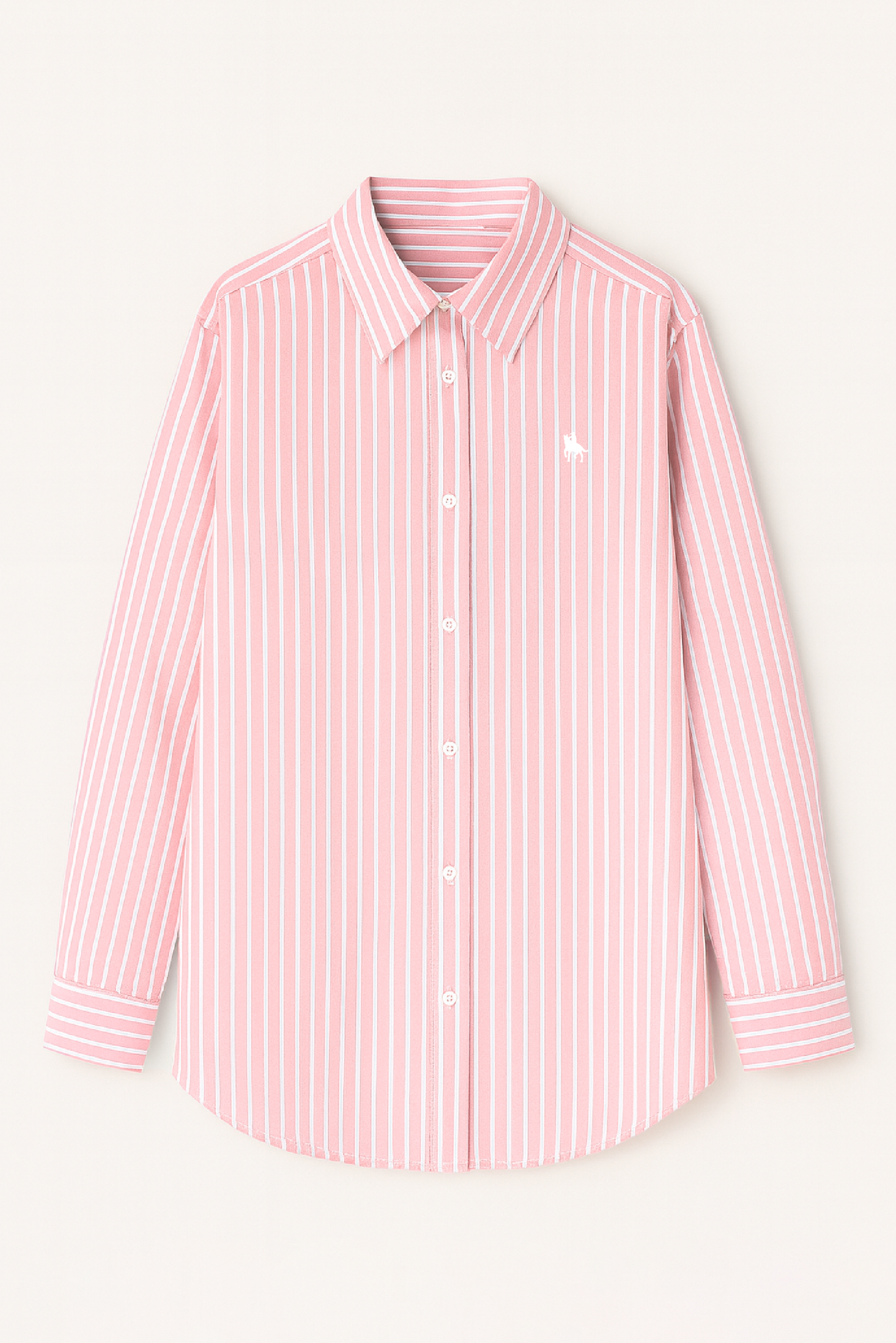 Camisa Mujer Oversize rayas Rosa