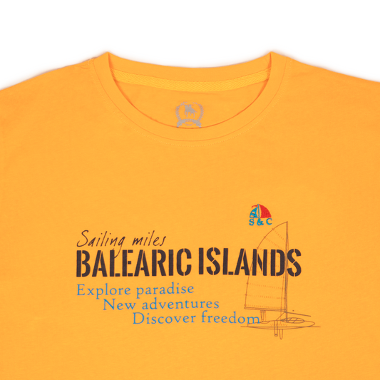 Camiseta Balearic Amarillo