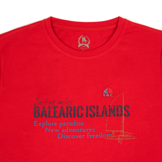 Camiseta Balearic Roja