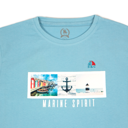 Camiseta Marine Azul