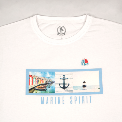 Camiseta Marine Blanca