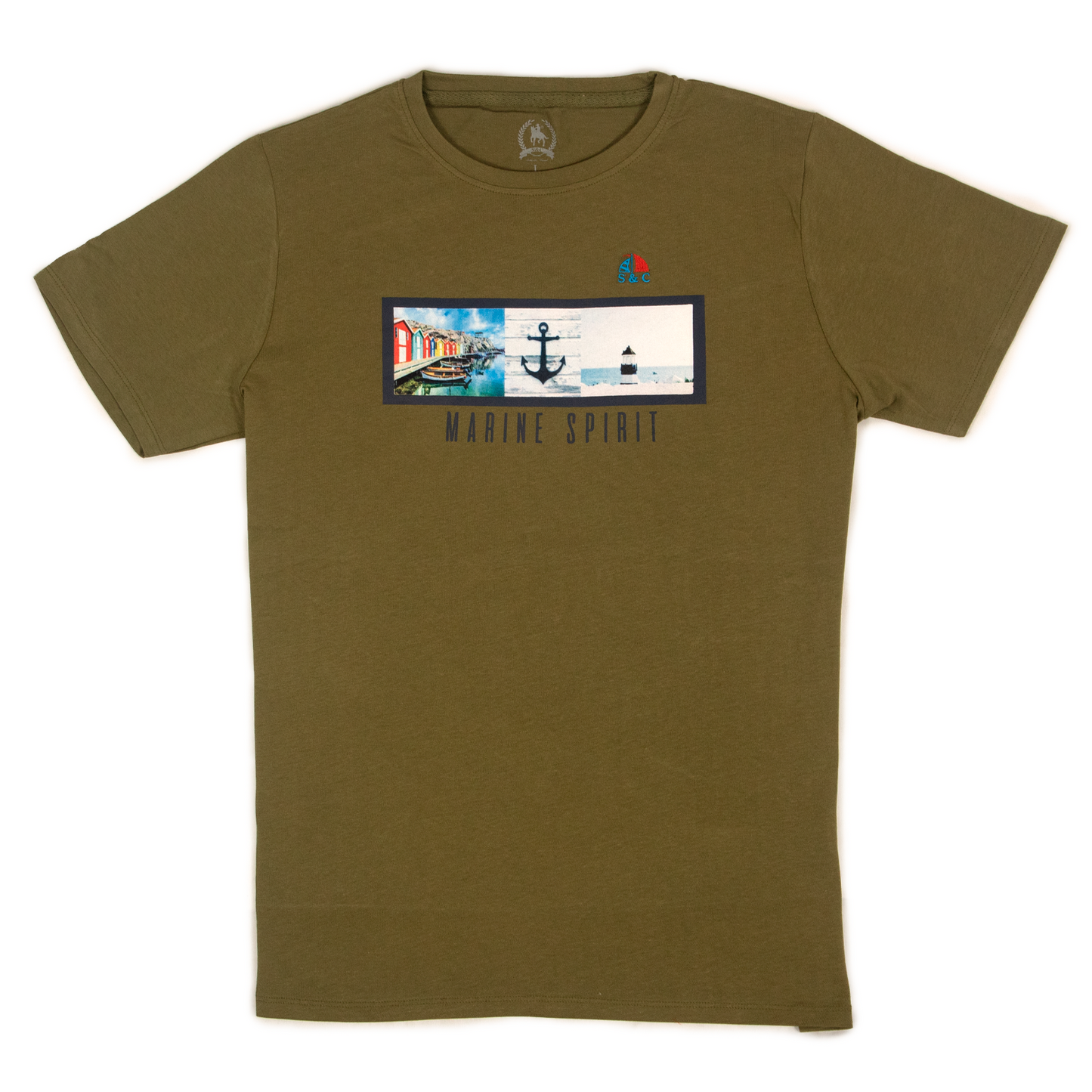 Camiseta Marine Kaki