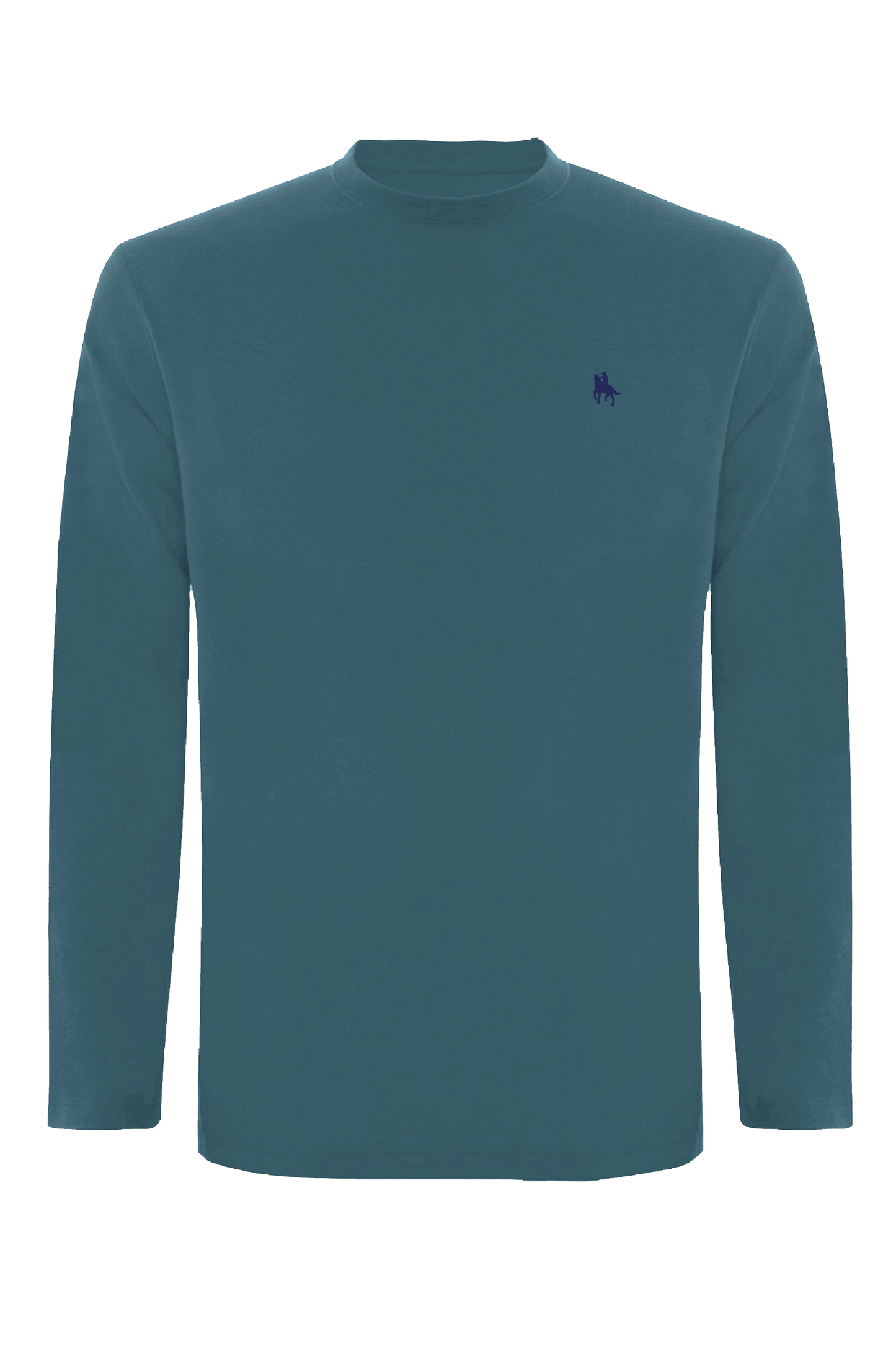 Camiseta Manga Larga Azul Tormenta