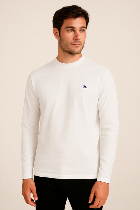 Camiseta Manga Larga Blanca