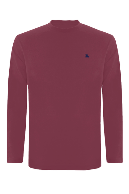 Camiseta Manga Larga Rojo Baya