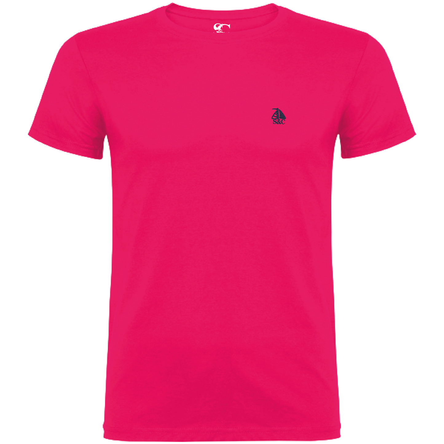 Camiseta Fucsia manga corta