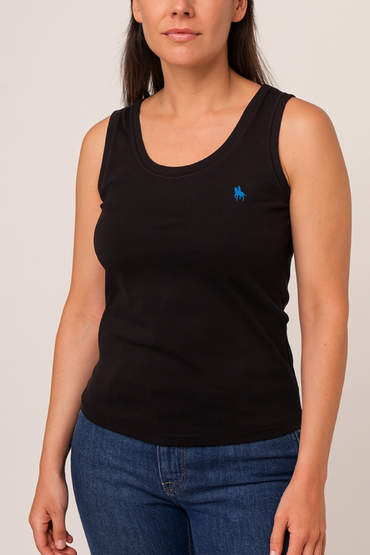 Camiseta de tirantes negra