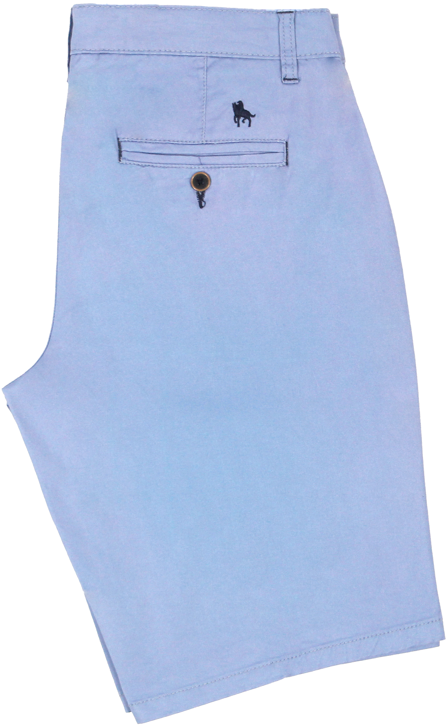 Conjunto camisa marino con bermuda celeste